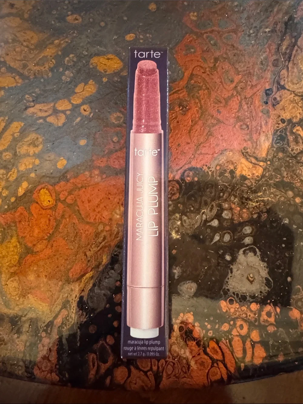 4 Pc Set tarte 6-Eyeshadow Palette, Maneater Mascara, Lip Plump, Melt mask